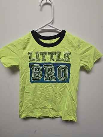 Green Oshkosh Little bro shirt, 4T B
