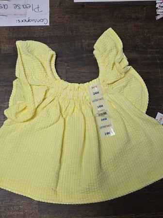 Yellow Garanimals Shirt, 2T G