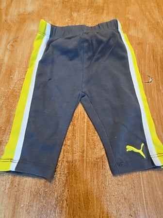 Grey/green Puma Jacket and pants, NB B