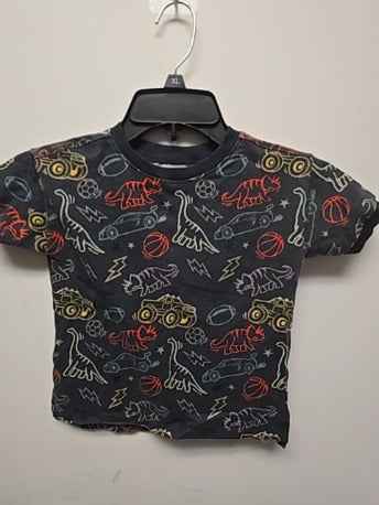 Grey Garanimals Dinosaur/car shirt, 4T B