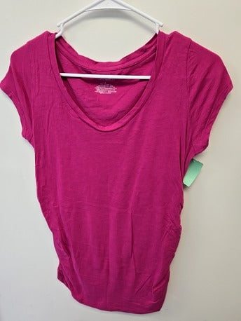Pink Liz Lange Maternity Maternity Shirt, Small