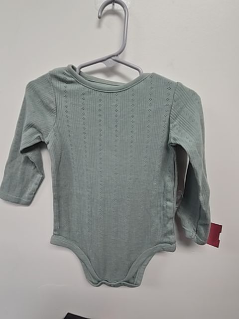 Green Garanimals Longsleeve Onesie, 18M G