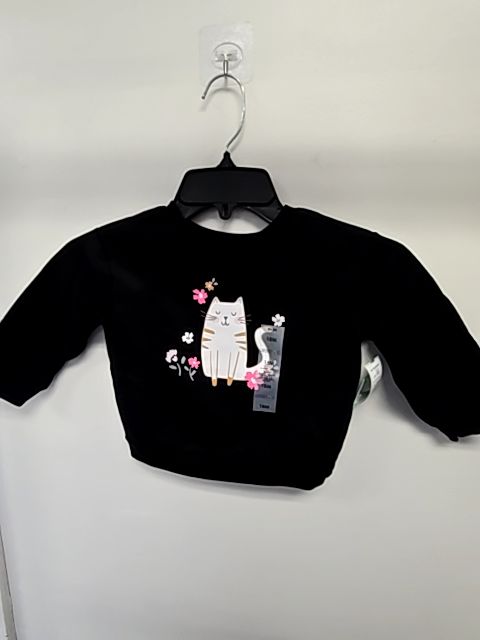 Black Garanimals Cat Sweatshirt, 18M G