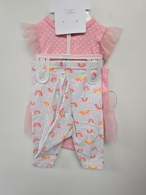 Pink/White Emporio Baby Outfit, 6M G