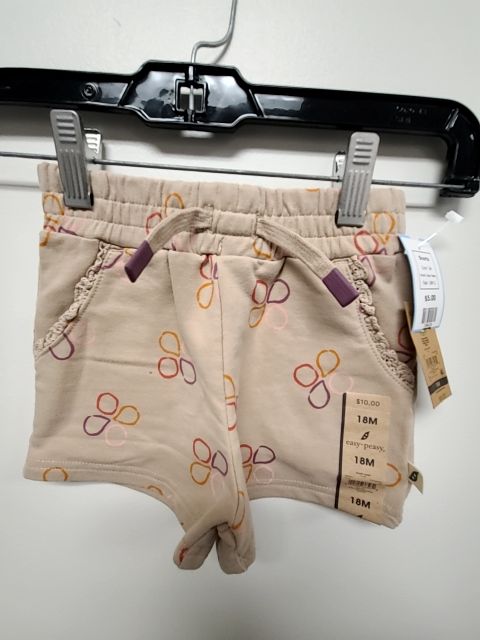 Tan Easy Peasy Shorts, 18M G