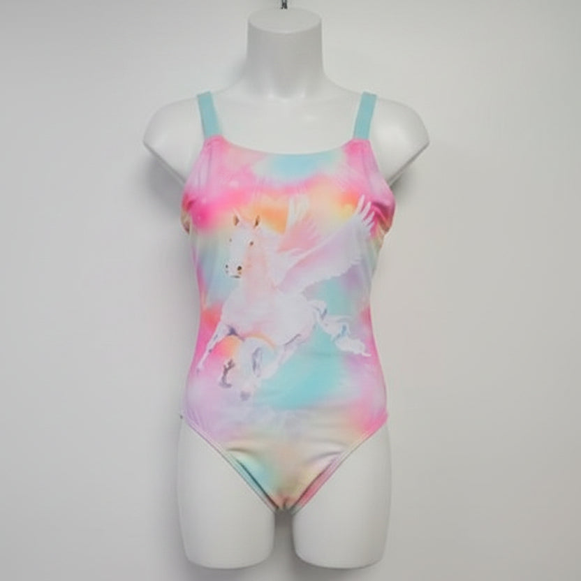 Colorful Pegasus Wonder Nation Swim Suit, 6 G