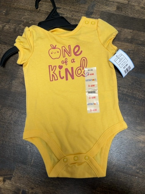 yellow Garanimals One of Kind Onesie, 3M G