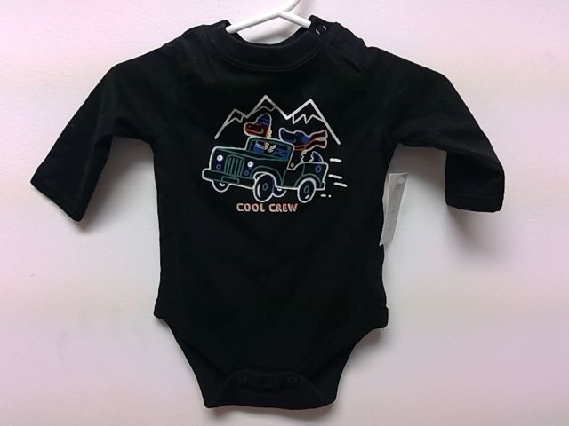 Black granimals Cool crew onesie, NB B