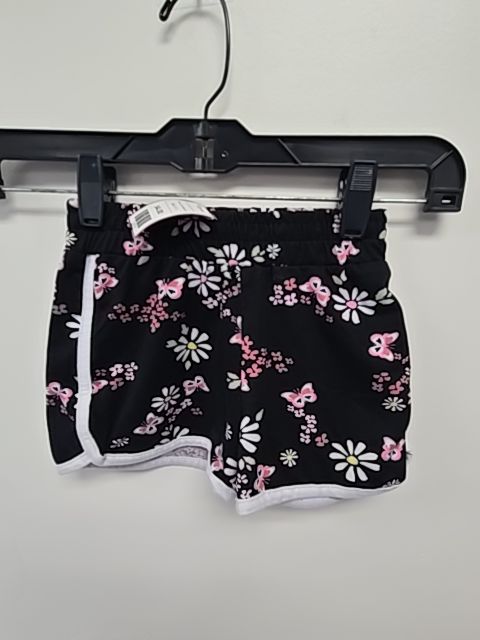 Black/Pink/White Flower/Butterfly Love Republic Shorts, 4T G