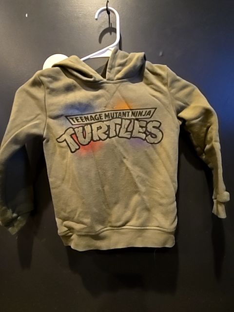 Green Nickelodeon Ninja turtles hoodie, 5T B