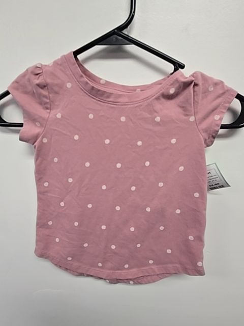 Pink Polka Dot Cat & Jack Shirt, 4T G