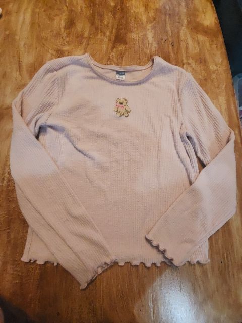 Pink Bear Old Navy Longsleeve Shirt, 10 G