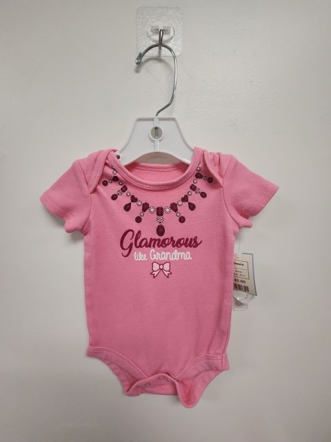 Pink Glamorous Like Grandma Onesie, 3M G