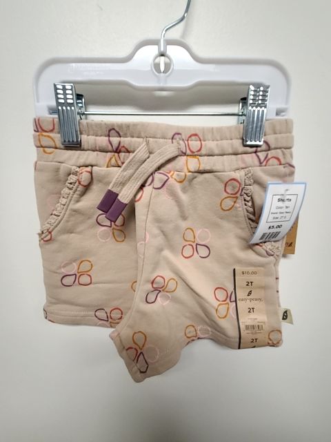 Tan Easy Peasy Shorts, 2T G