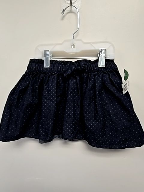 Navy/Blue Polka Dot OshKosh Skirt, 4T G