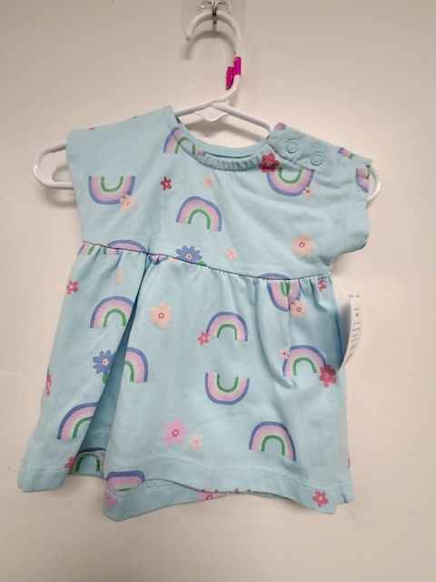 Blue Rainbow Garanimals Dress, NB G