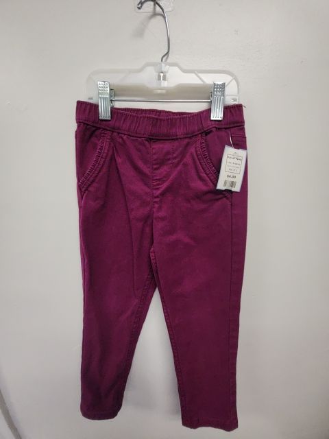 Burgandy Jumping Bean Pull on Pants, 4T G
