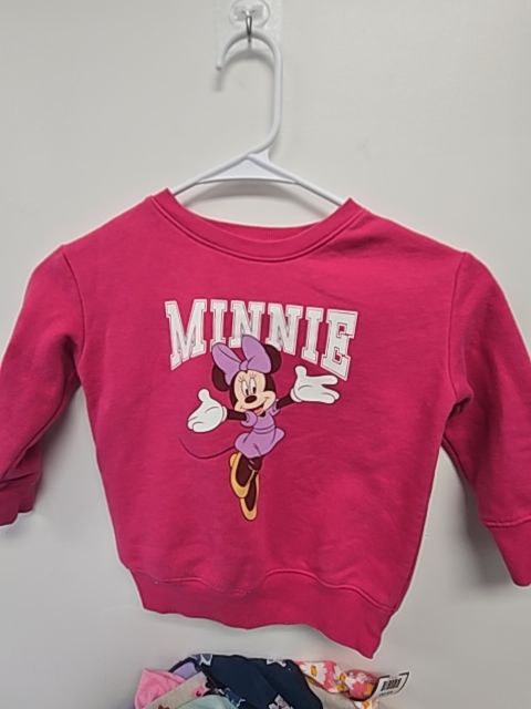 Pink Minnie Longsleeve Shirt, 2T G