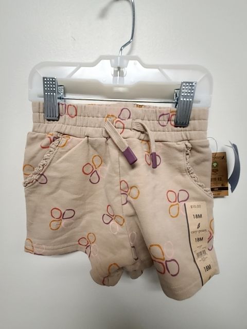 Tan Easy Peasy Shorts, 18M G