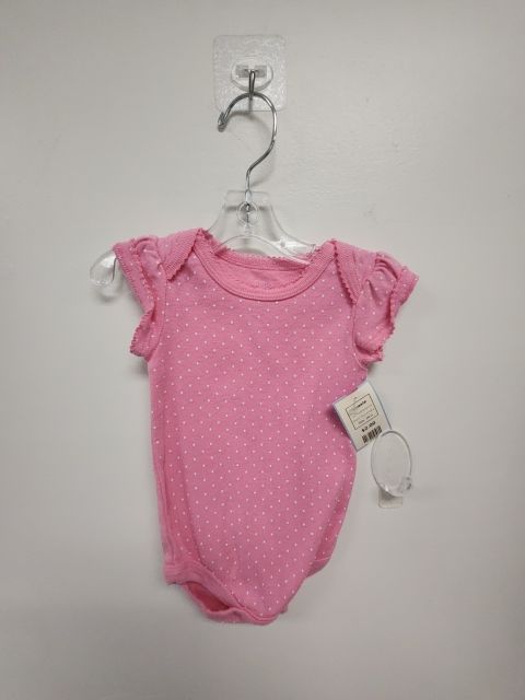 Pink/White Polka Dot Little Wonders Onesie, 3M G