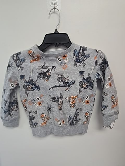 Grey/Red/Blue Spiderman Jumping Bean Longsleeve Shirt, 5T B