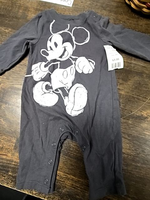 Grey Mickey Jumping Bean Pant One Piece, 3M B