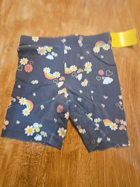 Grey Rainbow Wonder Nation Shorts, 6 G