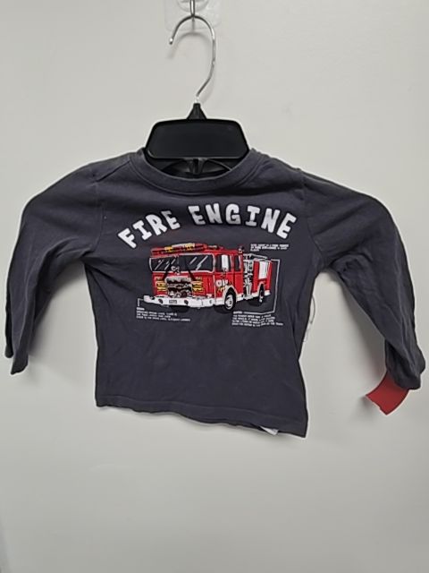 Grey Firetruck Old Navy Longsleeve shirt, 2T B