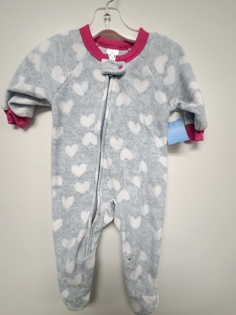 white Gerber Heart Sleeper, 6M G