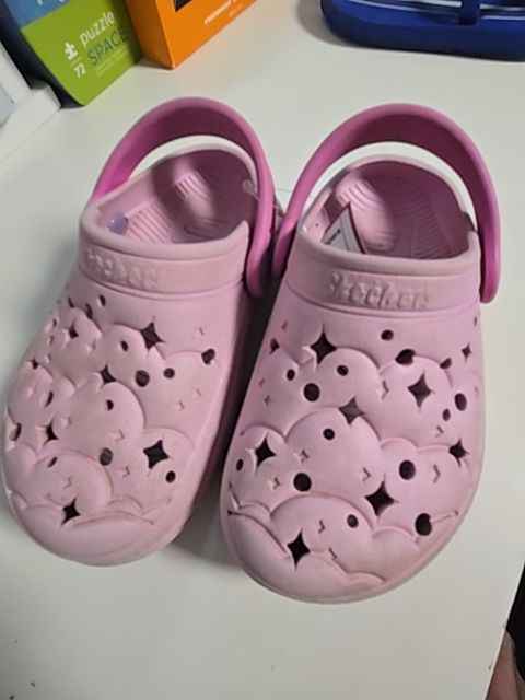 Pink Unicorn Sketchers Rubber Shoes, 8C G