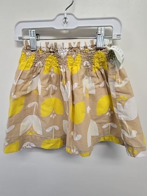 Tan/White/Yellow Carters Skirt, 5T G