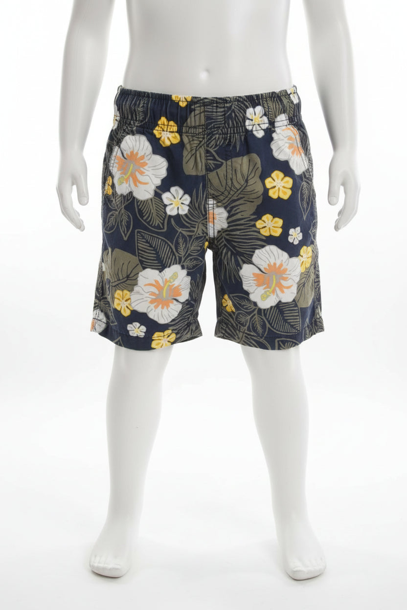 Navy/Yellow/White Gymboree Shorts, 4T B