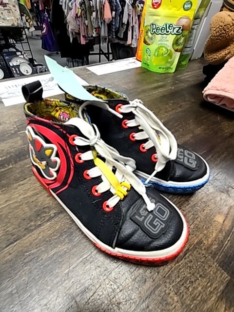 Blue/White/Black/Red Sonic Hightops, 13Y B