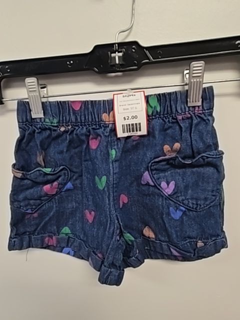 Blue Jean/Colorful Hearts Garanimals Shorts, 5T G