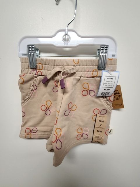 Tan Easy Peasy Shorts, 18M G