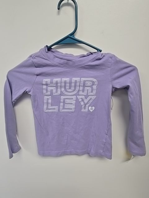 Purple Hurley Longsleeve Shirt, 5T G