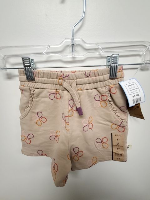 Tan Easy Peasy Shorts, 3T G