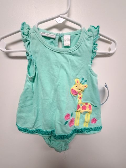 Blue Giraffe First Impressions Dress, NB G