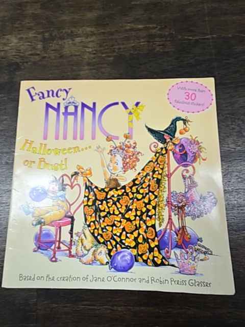 Fancy Nancy Halloween Or Bust! Book