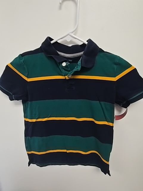 Navy/Green/Yellow Old Navy Polo, 6 B