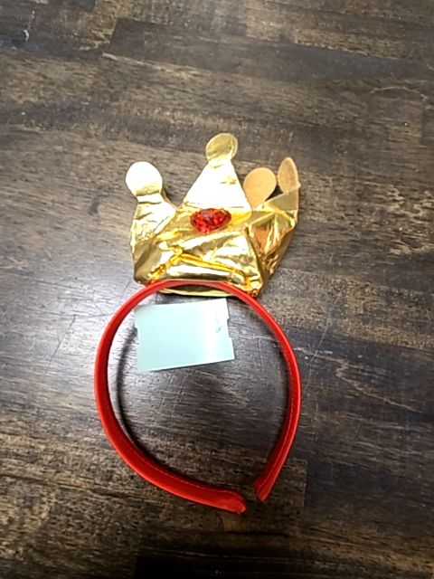 Red/Gold Princess Crown Headband