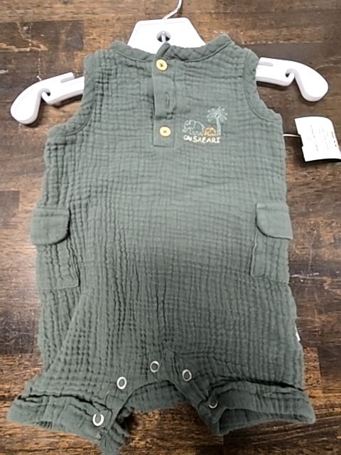 Green Tahari Baby Short One Piece, 3M B