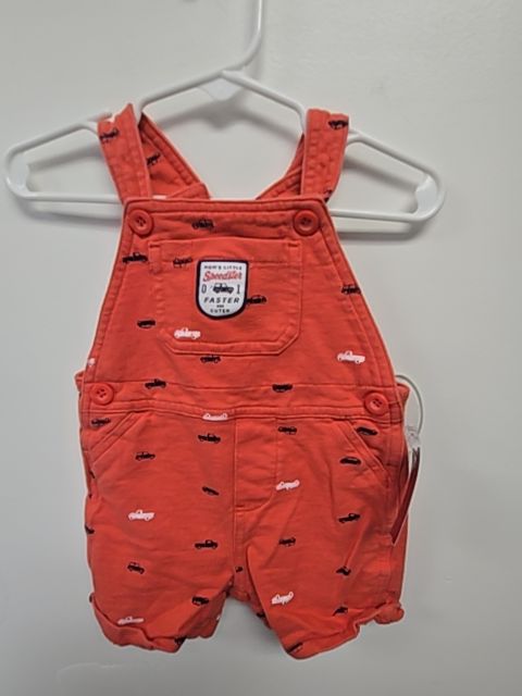 Red Cars Carters Bib Shorts, 12M B