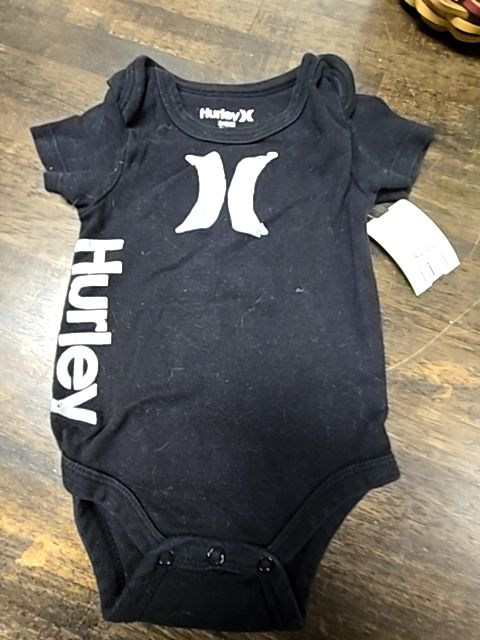 Black/White Hurley Onesie, 3M B