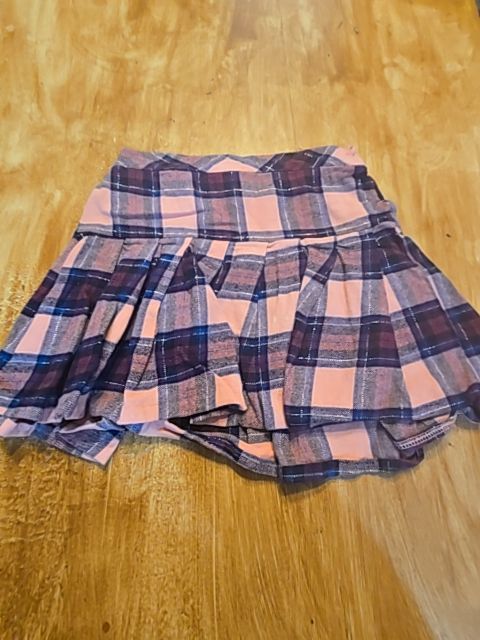 Pink/Navy Plaid Minnie Outfit, 5T G