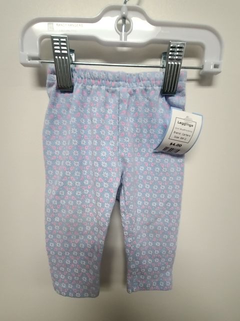 Blue/Pink/White Carters Leggings, 6M G