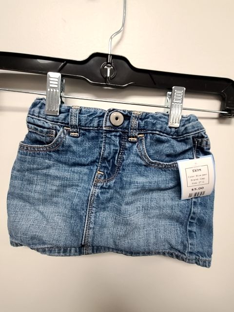 Blue Jean Gap Skirt, 2T G