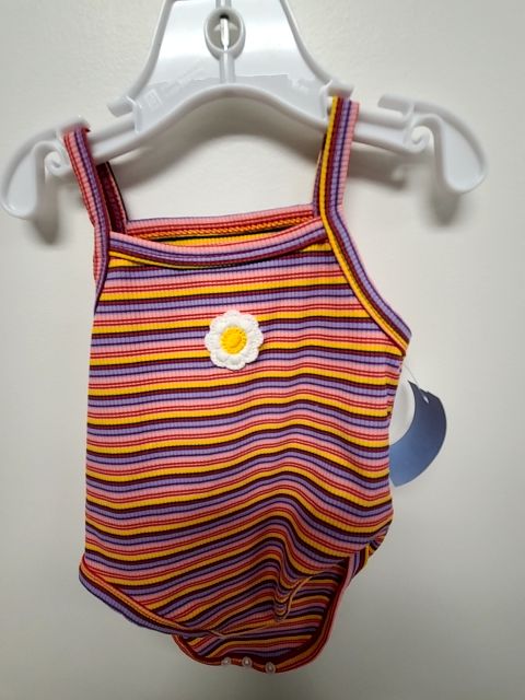 striped Shein Tank top onesie, NB G