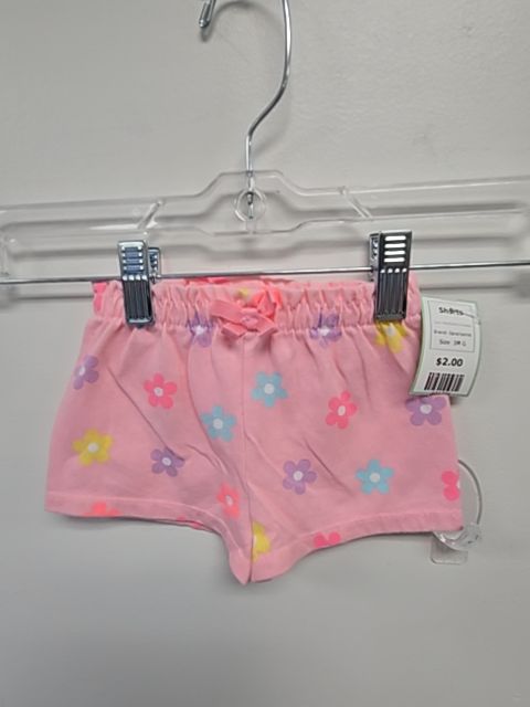 Pink/Colorful Flowers Garaniamls Shorts, 3M G