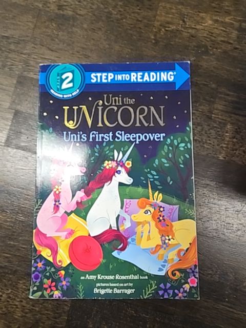 Uni The Unicorn Uni's First Sleepover Books